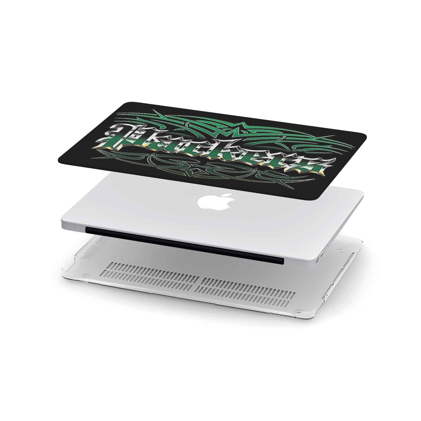 Packers Team Custom MacBook Case by Woody Signs Co. - Handmade Crafted Unique Wooden Creative