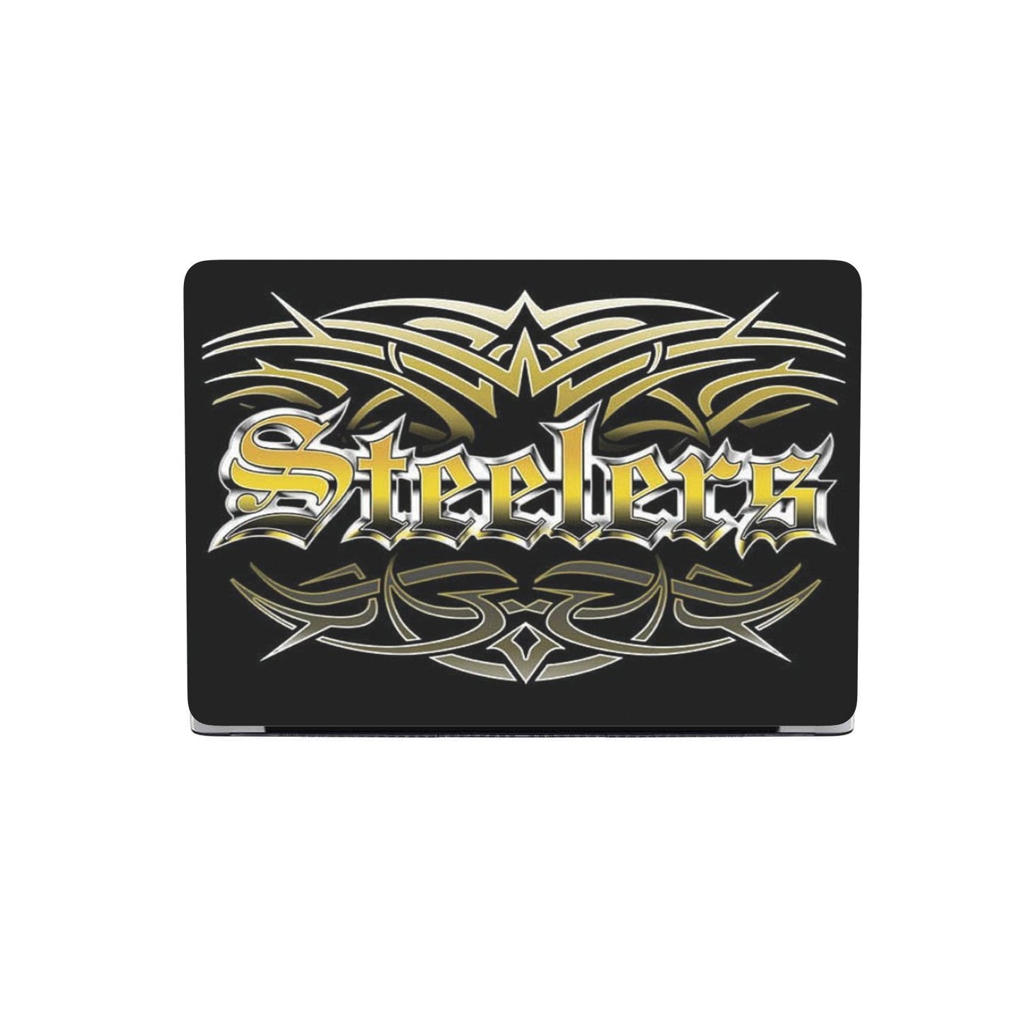 Steelers Team Custom MacBook Case by Woody Signs Co. - Handmade Crafted Unique Wooden Creative