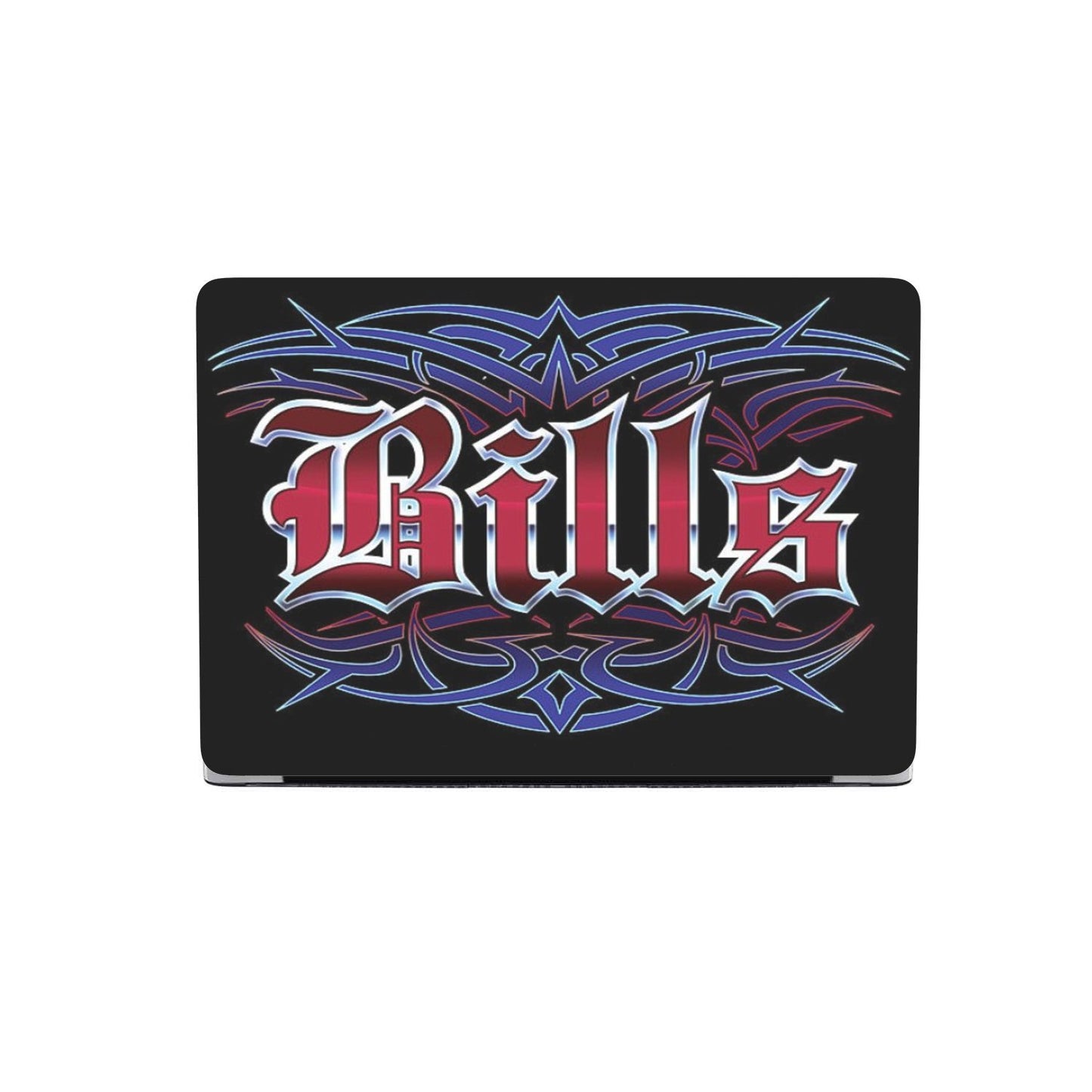 Bills Team Custom MacBook Case by Woody Signs Co. - Handmade Crafted Unique Wooden Creative