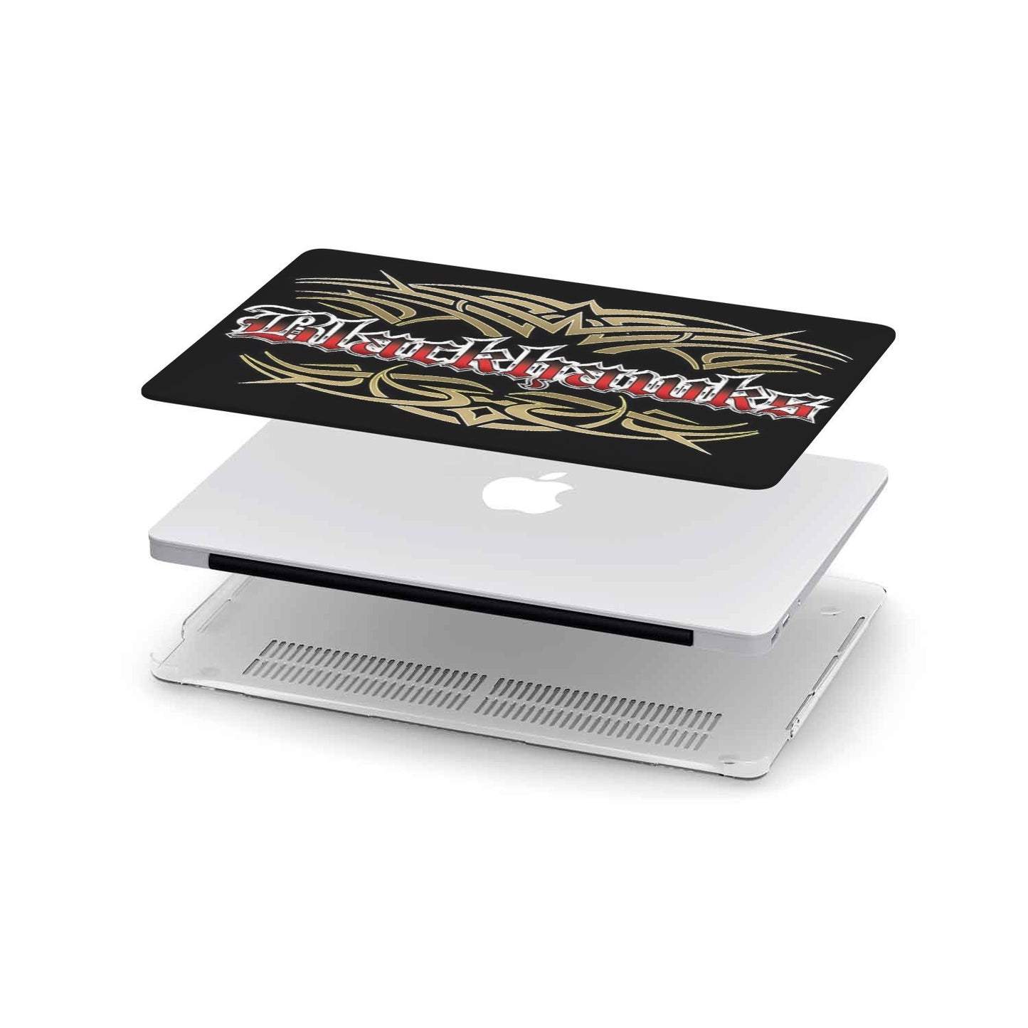 Blackhawks Team Custom MacBook Case by Woody Signs Co. - Handmade Crafted Unique Wooden Creative