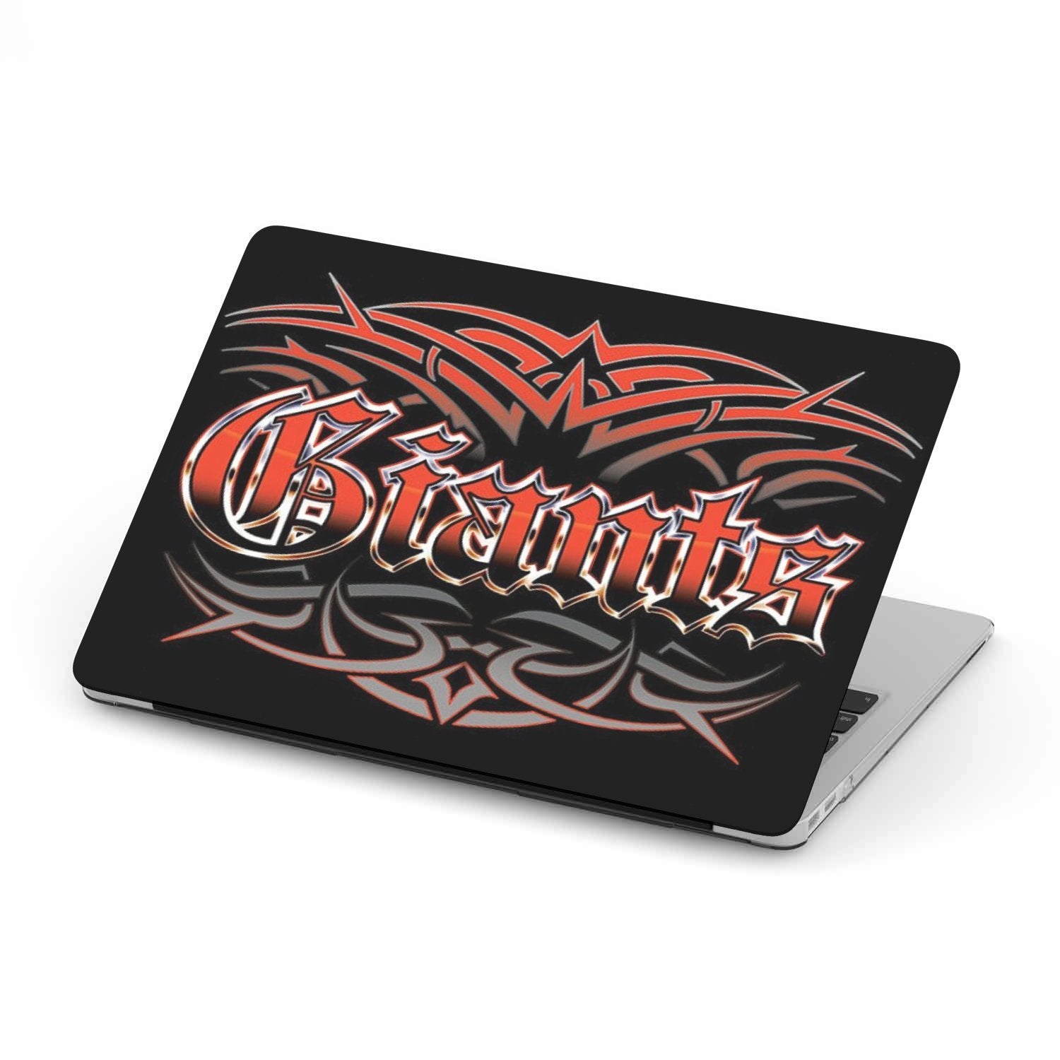 Giants Team Custom MacBook Case by Woody Signs Co. - Handmade Crafted Unique Wooden Creative