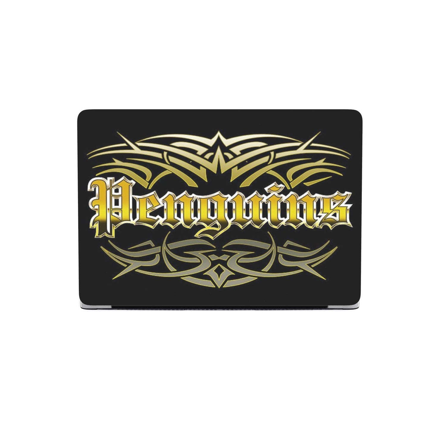 Penguins Team Custom MacBook Case by Woody Signs Co. - Handmade Crafted Unique Wooden Creative