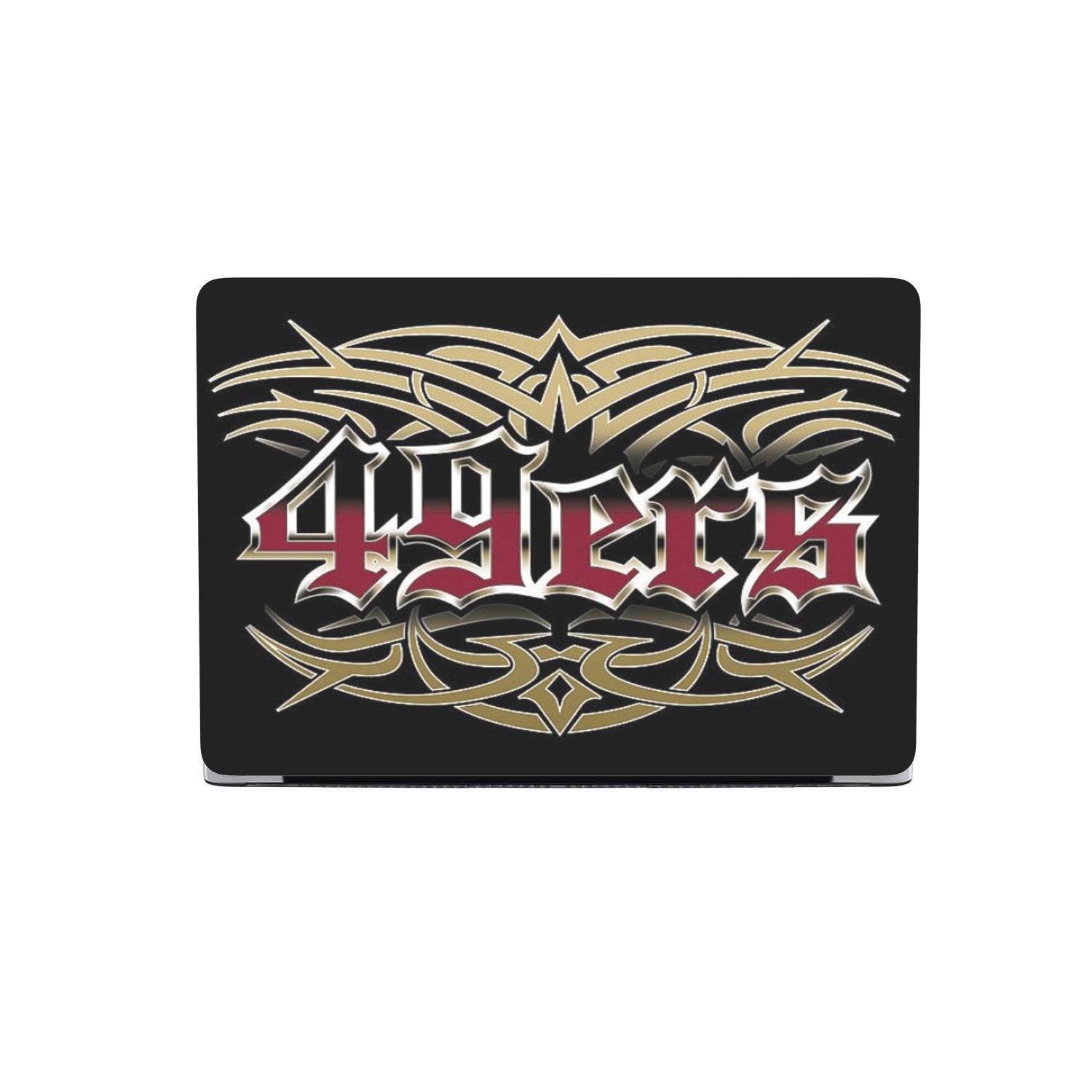 49ers Team Custom MacBook Case by Woody Signs Co. - Handmade Crafted Unique Wooden Creative