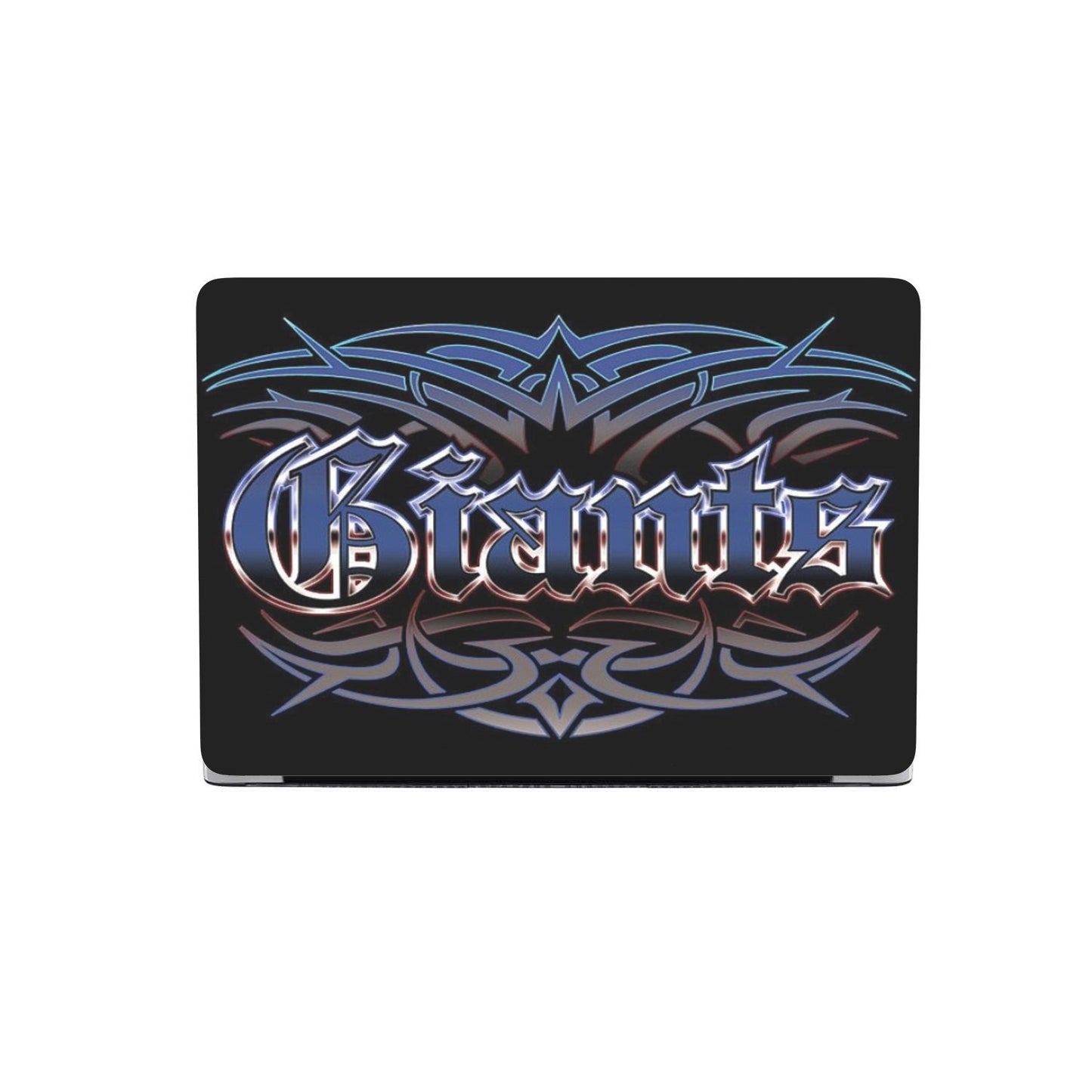 Giants Team Blue Custom MacBook Case by Woody Signs Co. - Handmade Crafted Unique Wooden Creative
