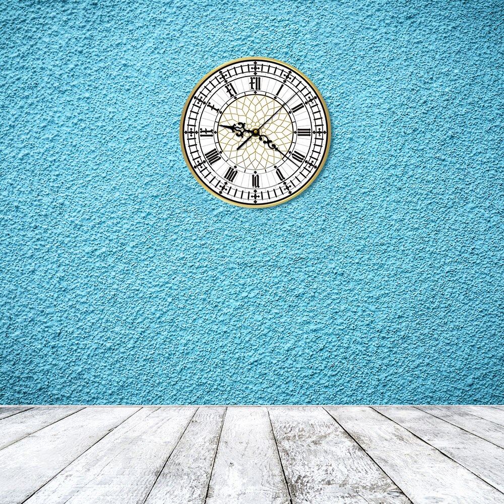 Big Ben Clock Contemporary Modern Wall Clock Retro Silent Non Ticking English Great Britain London by Woody Signs Co. - Handmade Crafted Unique Wooden Creative