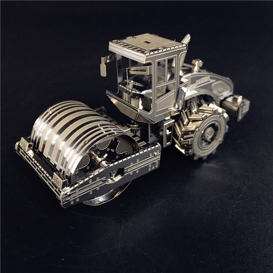 3D Metal model kit road roller vehicle  Model DIY 3D by Woody Signs Co. - Handmade Crafted Unique Wooden Creative