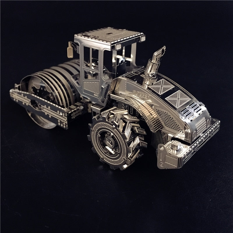3D Metal model kit road roller vehicle Model DIY 3D by Woody Signs Co. - Handmade Crafted Unique Wooden Creative