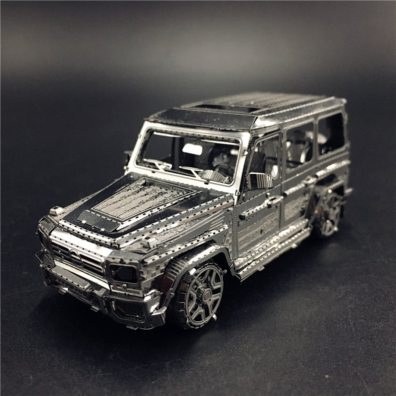 3D Metal model kit 1:50 BZS G500 Off-road vehicle Model DIY 3D for adul by Woody Signs Co. - Handmade Crafted Unique Wooden Creative