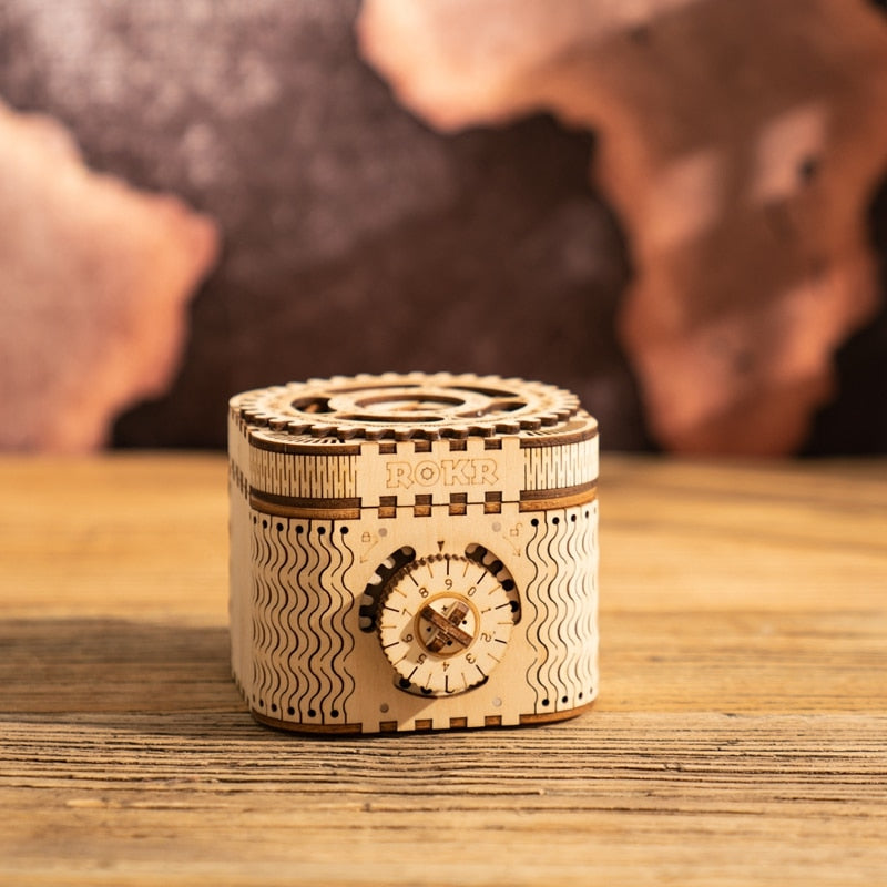 New Arrival Creative DIY Treasure Box Wooden  Assembly  Gift for   LK502 by Woody Signs Co. - Handmade Crafted Unique Wooden Creative