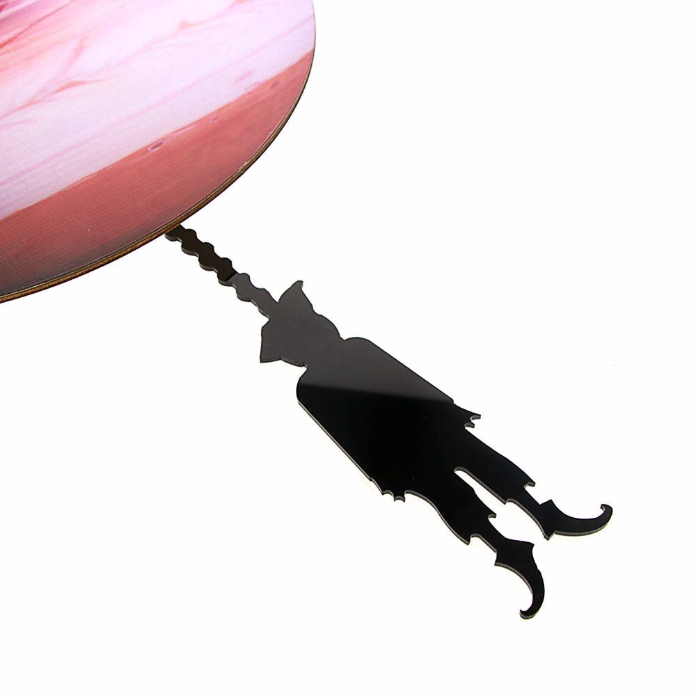 Swinging on The Jupiter Planet Wall Clock Bedroom Solar System Astronomy Decoration Space Pendulum Swinging Wall Clock by Woody Signs Co. - Handmade Crafted Unique Wooden Creative