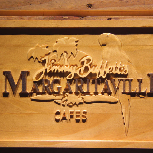 Jimmy Buffett Margaritaville 3D Wooden Signs by Woody Signs Co. - Handmade Crafted Unique Wooden Creative