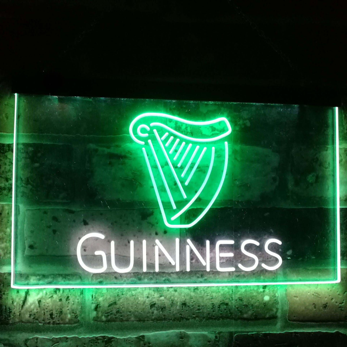 Guinness Ale Bar Decoration Gift Dual Color Led Neon Light Signs st6-a2002 by Woody Signs Co. - Handmade Crafted Unique Wooden Creative