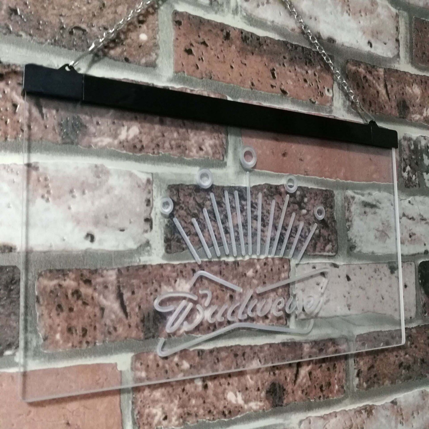 Budweiser Eagle Club Bar Decoration Gift Dual Color Led Neon Light Signs st6-a2007 by Woody Signs Co. - Handmade Crafted Unique Wooden Creative