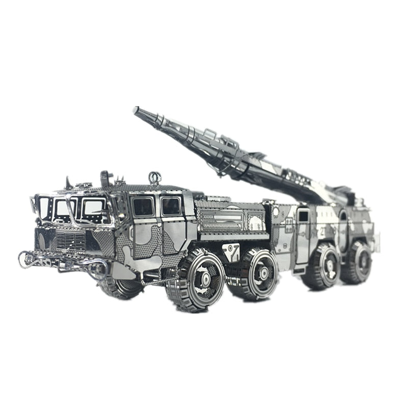 3D Metal model kit Assembly Model DF-11 MISSILE CARRIER 2 Sheets Puzzle DIY TOYS Gift Chinese military by Woody Signs Co. - Handmade Crafted Unique Wooden Creative