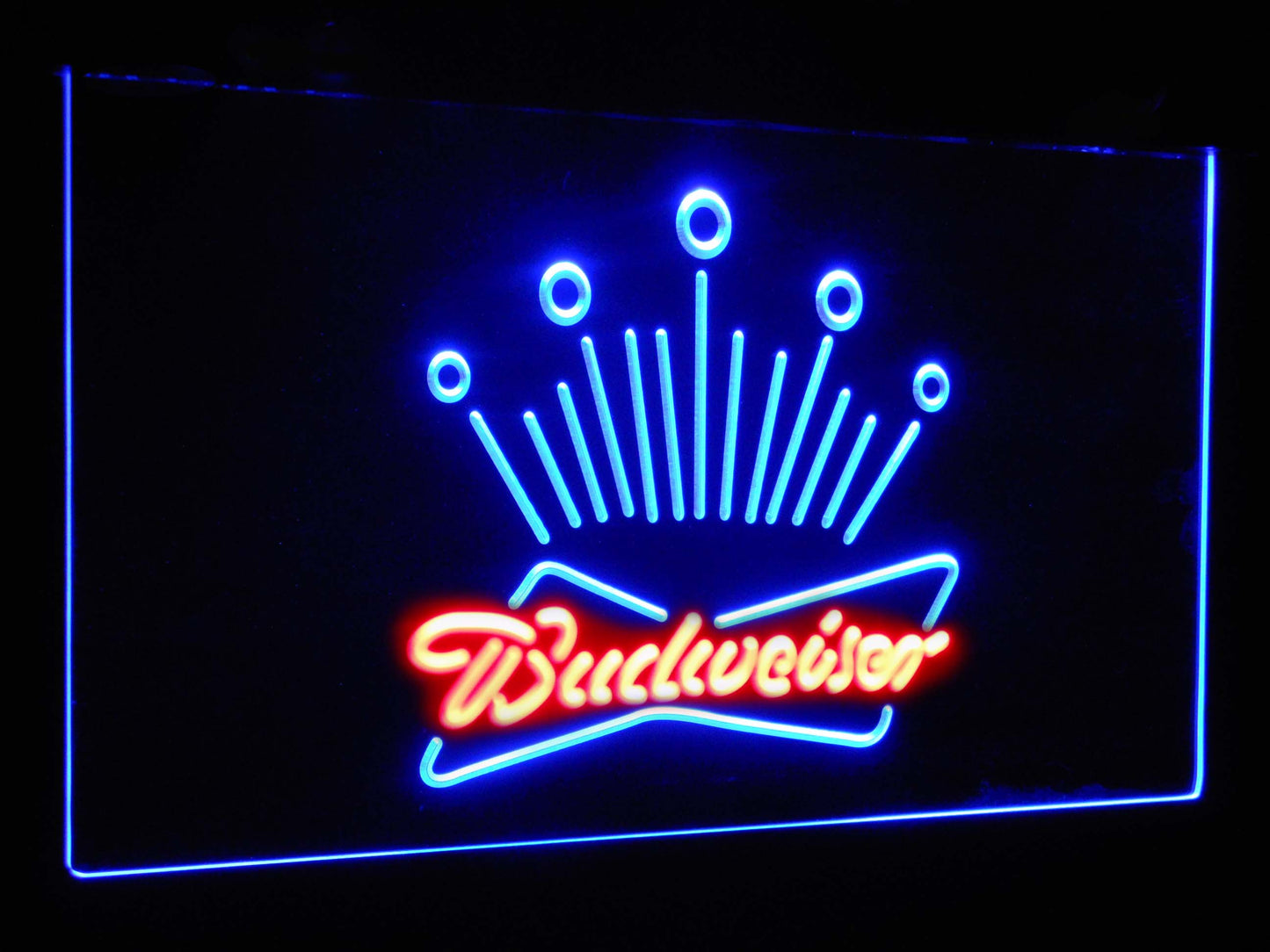 Budweiser Eagle Club Bar Decoration Gift Dual Color Led Neon Light Signs st6-a2007 by Woody Signs Co. - Handmade Crafted Unique Wooden Creative