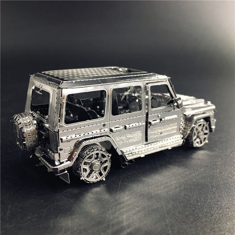 3D Metal model kit 1:50 BZS G500 Off-road vehicle Model DIY 3D for adul by Woody Signs Co. - Handmade Crafted Unique Wooden Creative