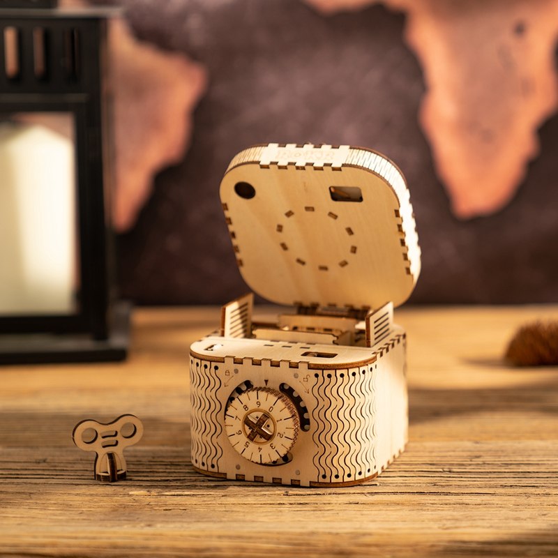 6 Kinds DIY Gear Drive Wooden Mechanical Assembly Gift for Teens LGLK by Woody Signs Co. - Handmade Crafted Unique Wooden Creative
