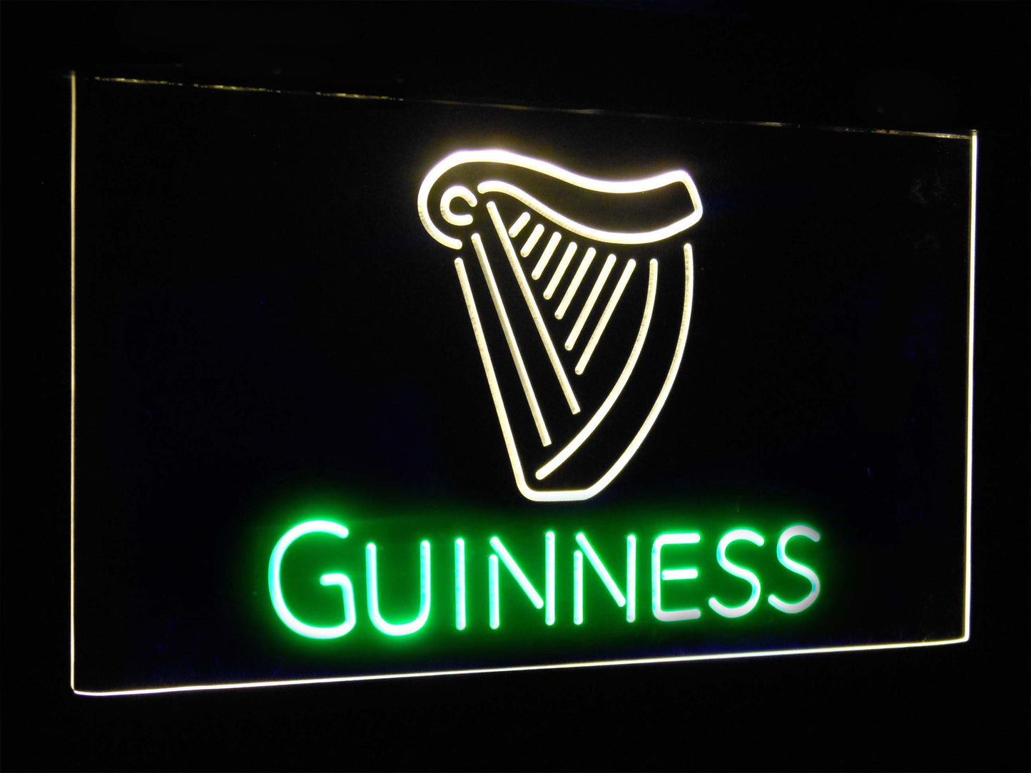 Guinness Ale Bar Decoration Gift Dual Color Led Neon Light Signs st6-a2002 by Woody Signs Co. - Handmade Crafted Unique Wooden Creative