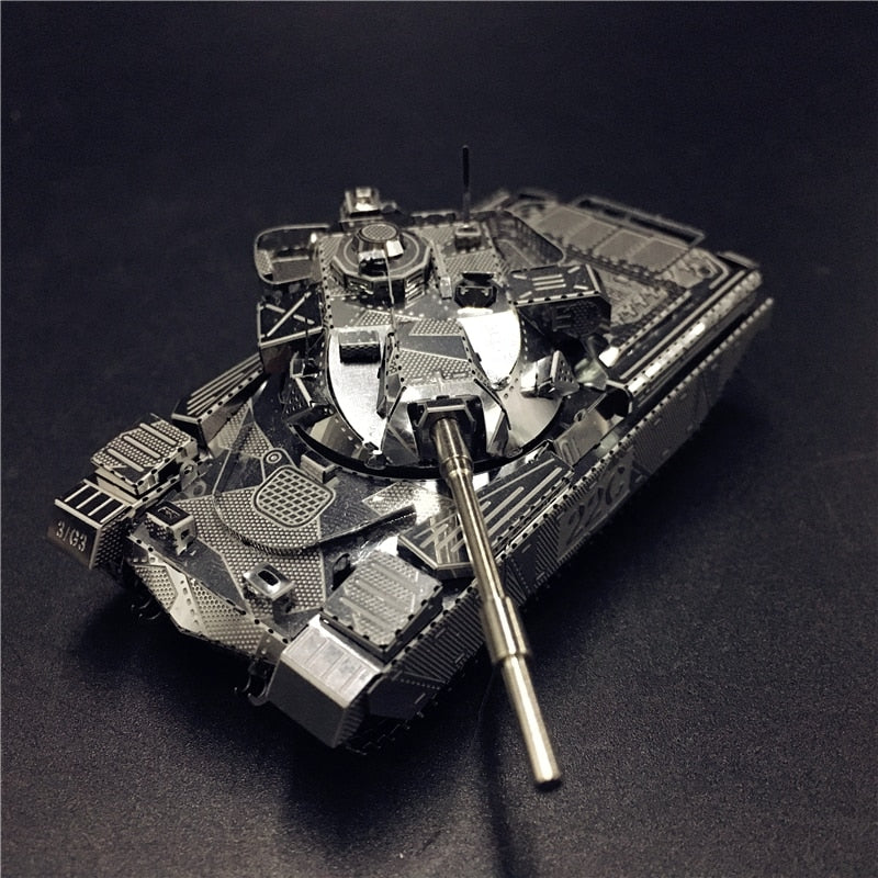 3D Metal model kit JS-2 tank Chieftain MK50 Tank Model DIY 3D by Woody Signs Co. - Handmade Crafted Unique Wooden Creative