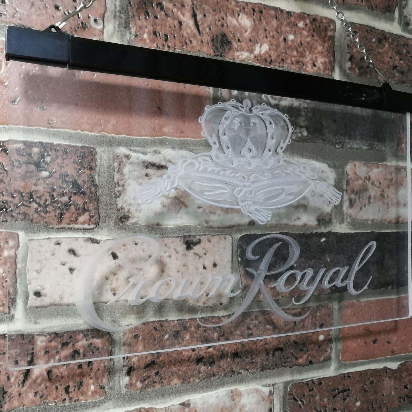 Crown Royal Bar Decoration Gift Dual Color Led Neon Light Signs st6-a0104 by Woody Signs Co. - Handmade Crafted Unique Wooden Creative