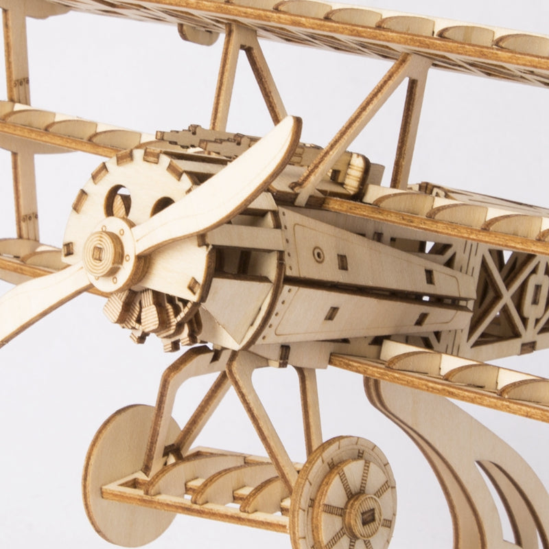DIY 3D Laser Cutting Wooden Airplane Puzzle Game Gift for Kids Popular Hobbies TG301 by Woody Signs Co. - Handmade Crafted Unique Wooden Creative