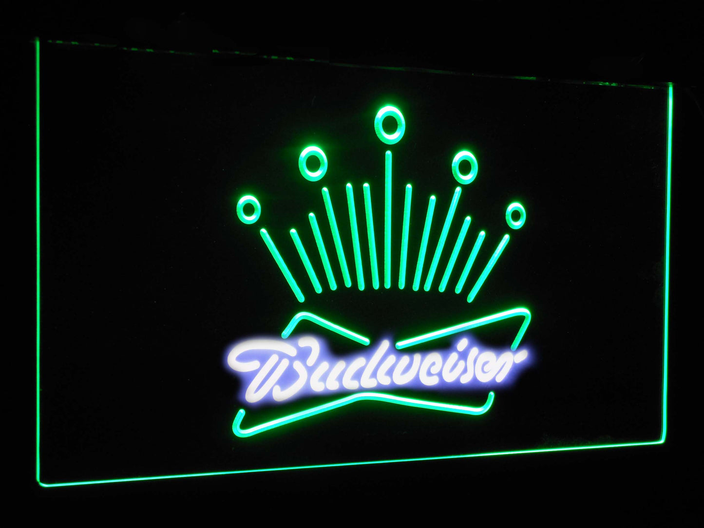 Budweiser Eagle Club Bar Decoration Gift Dual Color Led Neon Light Signs st6-a2007 by Woody Signs Co. - Handmade Crafted Unique Wooden Creative