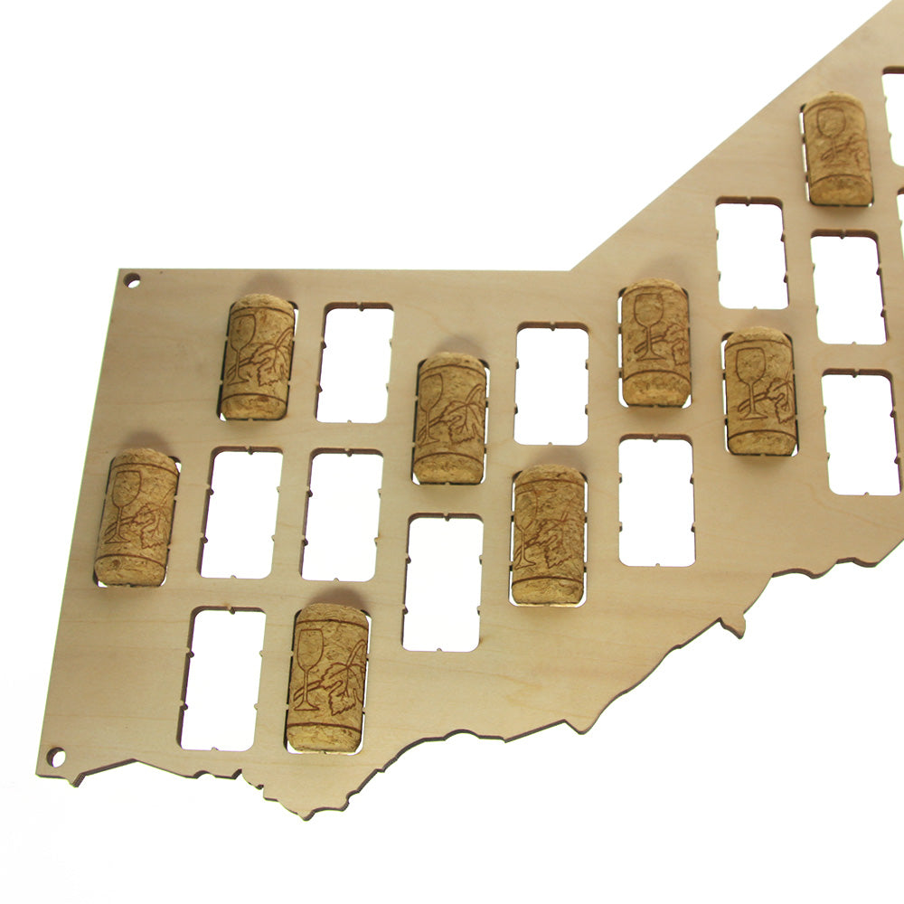 US Country State Wooden  Cork Map California  Cork Display Wall Map California  Home Bar  Enthusiast by Woody Signs Co. - Handmade Crafted Unique Wooden Creative