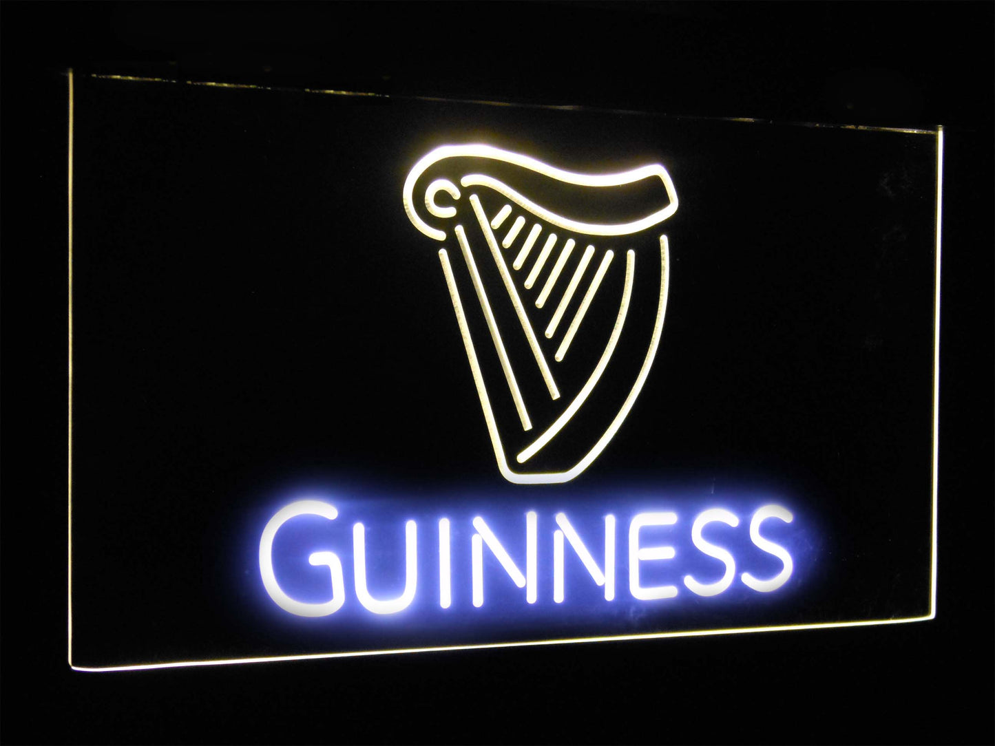 Guinness Ale Bar Decoration Gift Dual Color Led Neon Light Signs st6-a2002 by Woody Signs Co. - Handmade Crafted Unique Wooden Creative