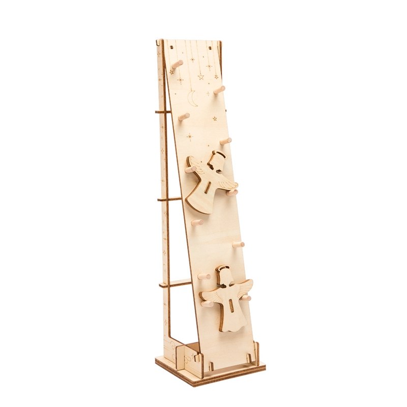 Children Adult Interesting Landing Angel Stress Relief Toy DIY Wooden Novelty Gag Toy Sports & Entertainment LP301 by Woody Signs Co. - Handmade Crafted Unique Wooden Creative