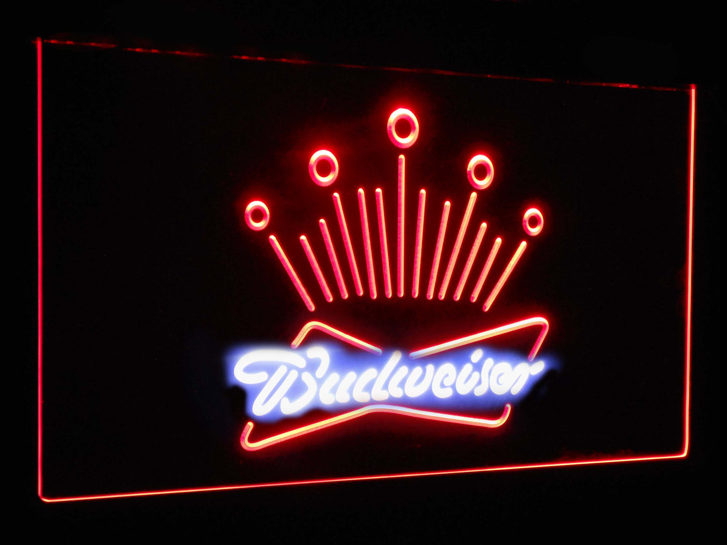 Budweiser Eagle Club Bar Decoration Gift Dual Color Led Neon Light Signs st6-a2007 by Woody Signs Co. - Handmade Crafted Unique Wooden Creative