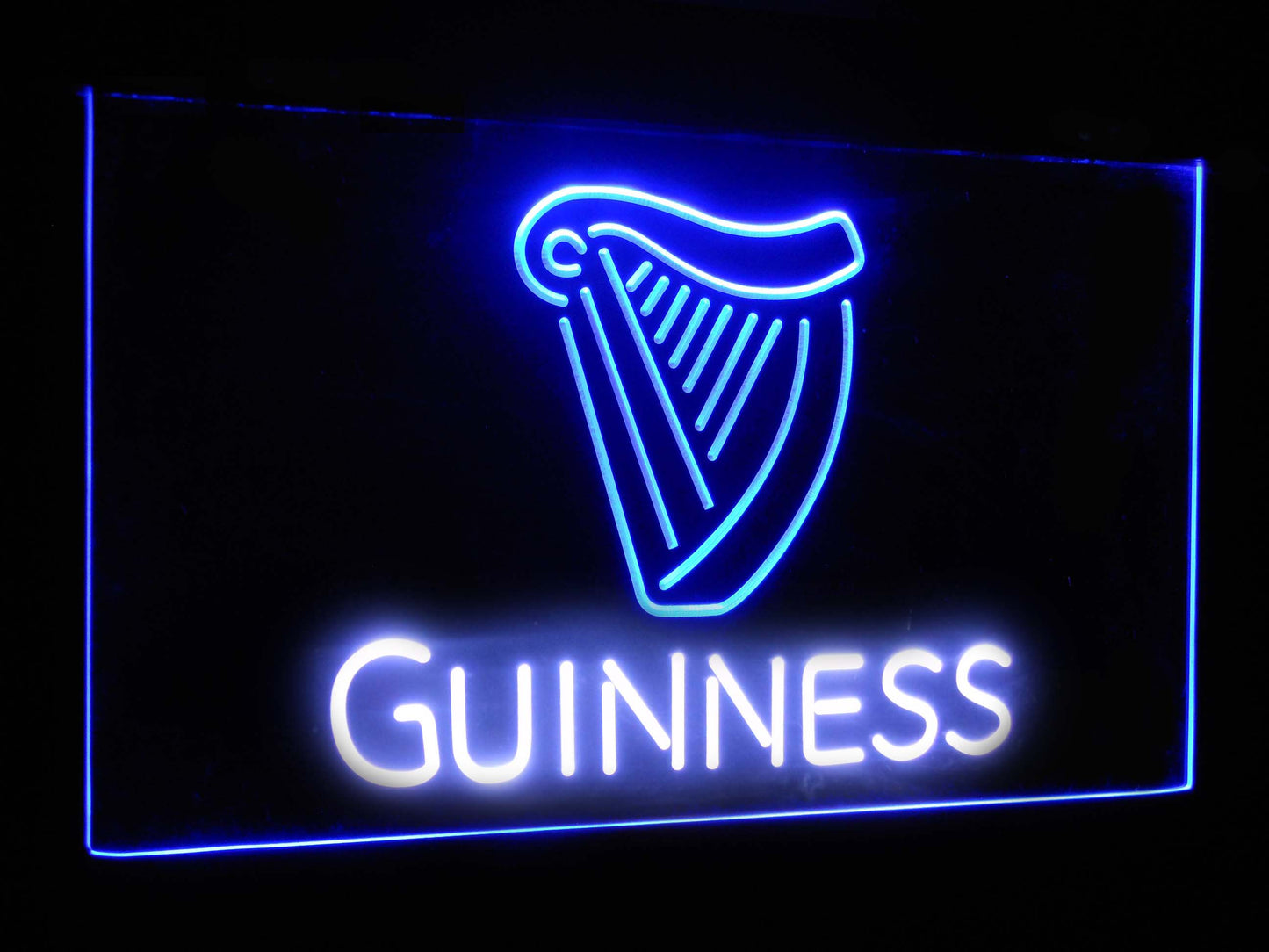 Guinness Ale Bar Decoration Gift Dual Color Led Neon Light Signs st6-a2002 by Woody Signs Co. - Handmade Crafted Unique Wooden Creative