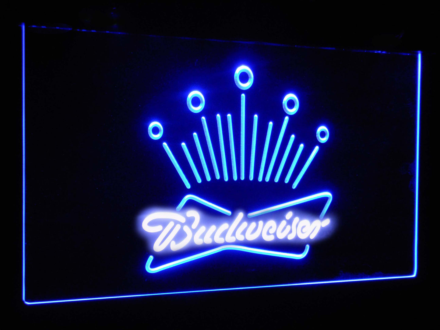 Budweiser Eagle Club Bar Decoration Gift Dual Color Led Neon Light Signs st6-a2007 by Woody Signs Co. - Handmade Crafted Unique Wooden Creative