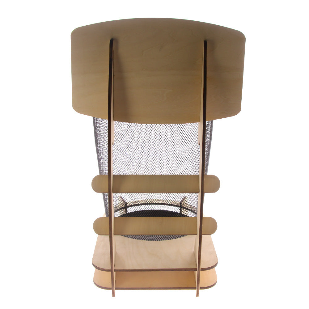 Creative Basketball Stand Wastebasket Basketball Rubbish Bin Wastebasketball Trash Baskets Office Ashcan by Woody Signs Co. - Handmade Crafted Unique Wooden Creative