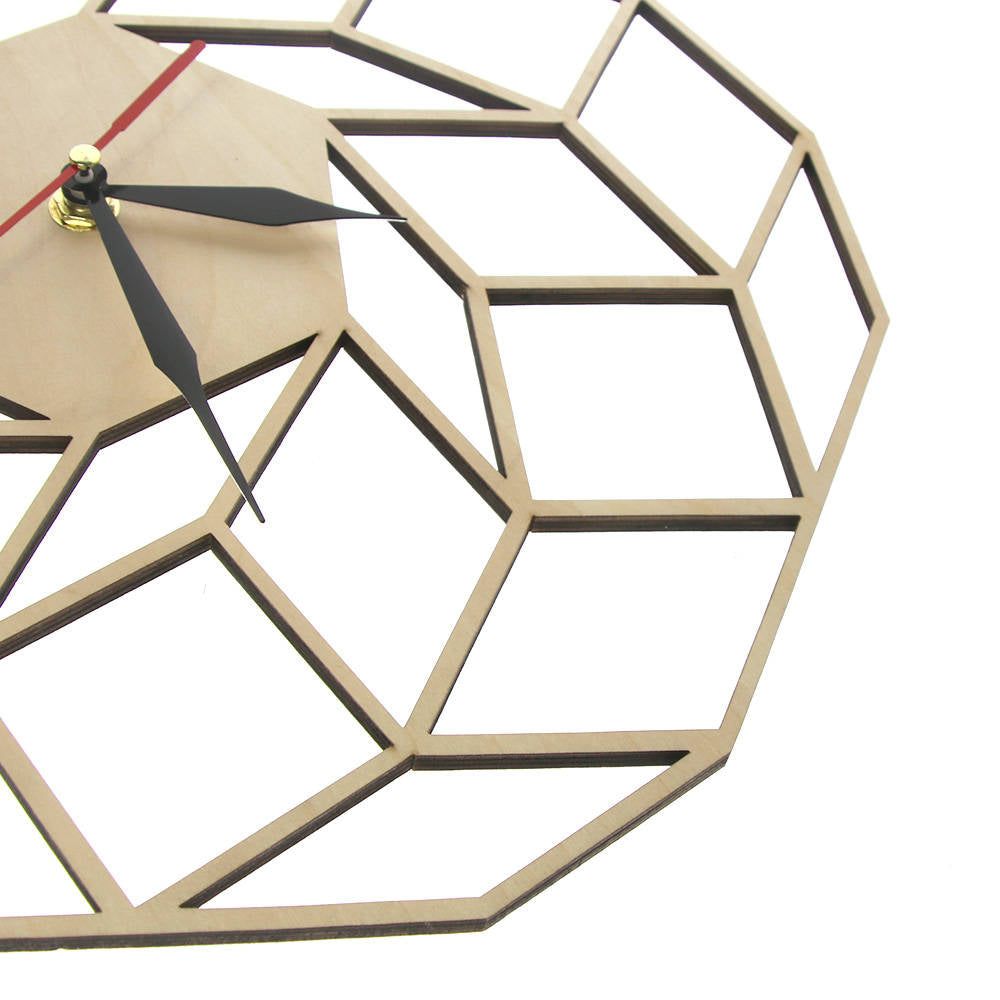 Dreamcatcher Wooden Wall Clock Home Kitchen Decor Wall Art Modern High Quality Handmade Geometric Silent Movement Clock Watch by Woody Signs Co. - Handmade Crafted Unique Wooden Creative