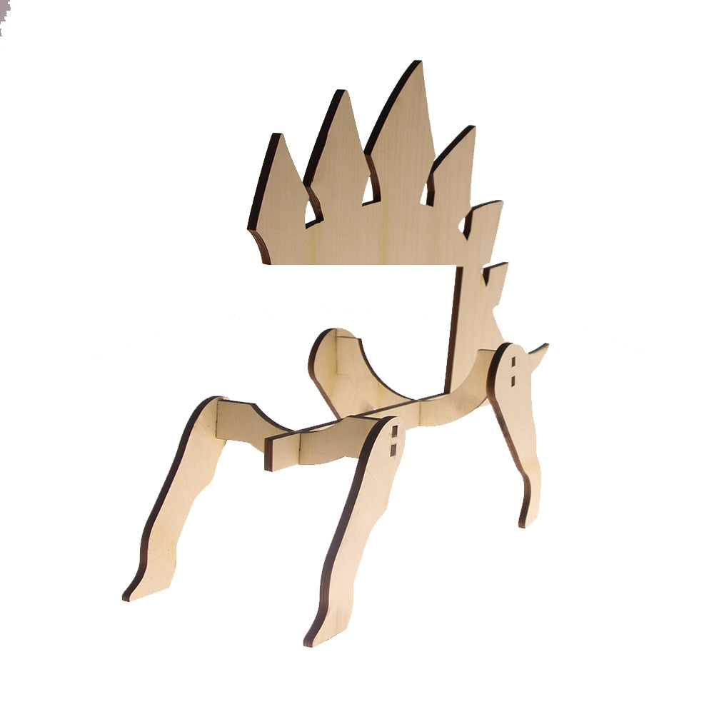 Stegosaurus Bottle Holder Wooden Dinosaur Rack Modern Storage Minimalist For Lover by Woody Signs Co. - Handmade Crafted Unique Wooden Creative