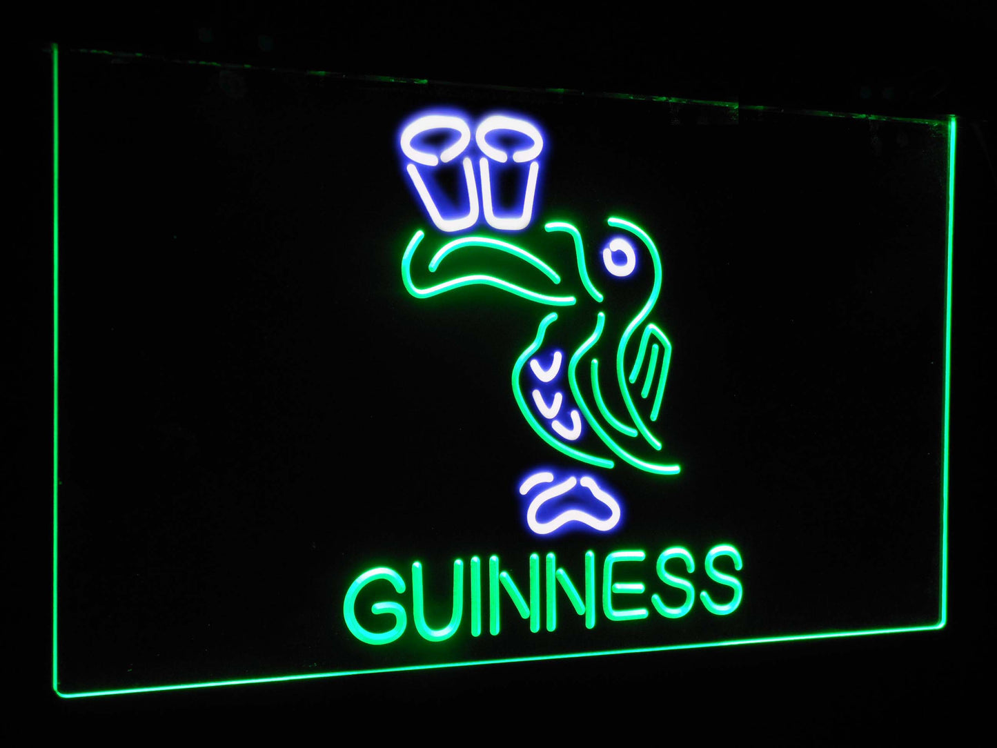 Lovely Day Guinness Toucan Bar Decor Dual Color Led Neon Light Signs st6-a2121 by Woody Signs Co. - Handmade Crafted Unique Wooden Creative