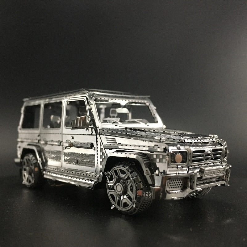 3D Metal model kit 1:50 BZS G500 Off-road vehicle Model DIY 3D for adul by Woody Signs Co. - Handmade Crafted Unique Wooden Creative