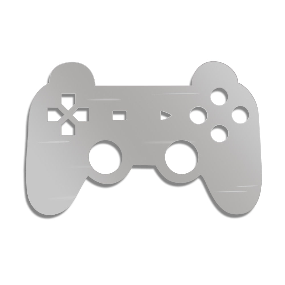 Gamepad Controler Wall Mirror With LED Backlight Joystick Games  Mirror Video Game Retro Arcade  Gamers by Woody Signs Co. - Handmade Crafted Unique Wooden Creative