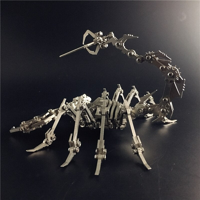 SteelWarcraft 3D metal puzzle Scorpion KING kit DIY 3D by Woody Signs Co. - Handmade Crafted Unique Wooden Creative