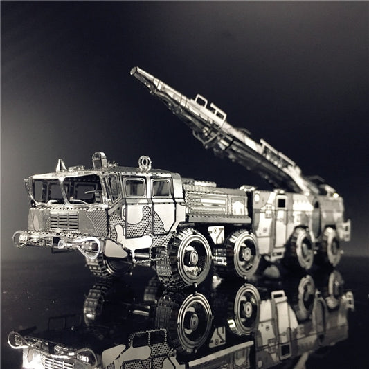 3D Metal model kit Assembly Model DF-11 MISSILE CARRIER 2 Sheets Puzzle  DIY TOYS Gift Chinese military by Woody Signs Co. - Handmade Crafted Unique Wooden Creative