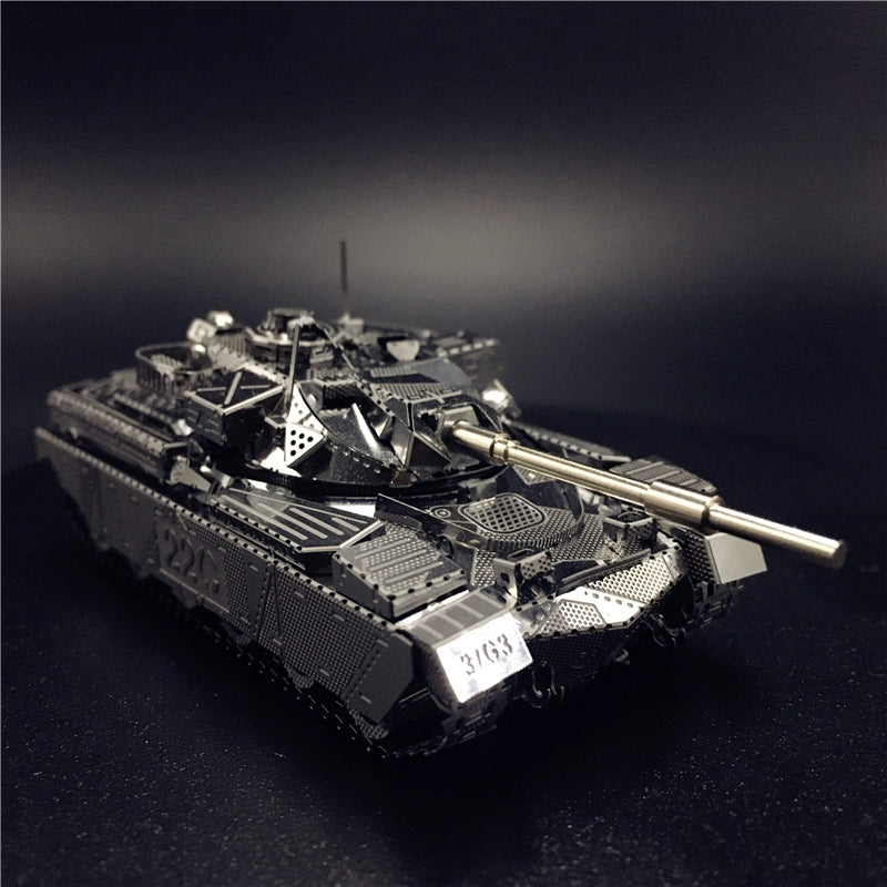 3D Metal model kit JS-2 tank Chieftain MK50 Tank Model DIY 3D by Woody Signs Co. - Handmade Crafted Unique Wooden Creative