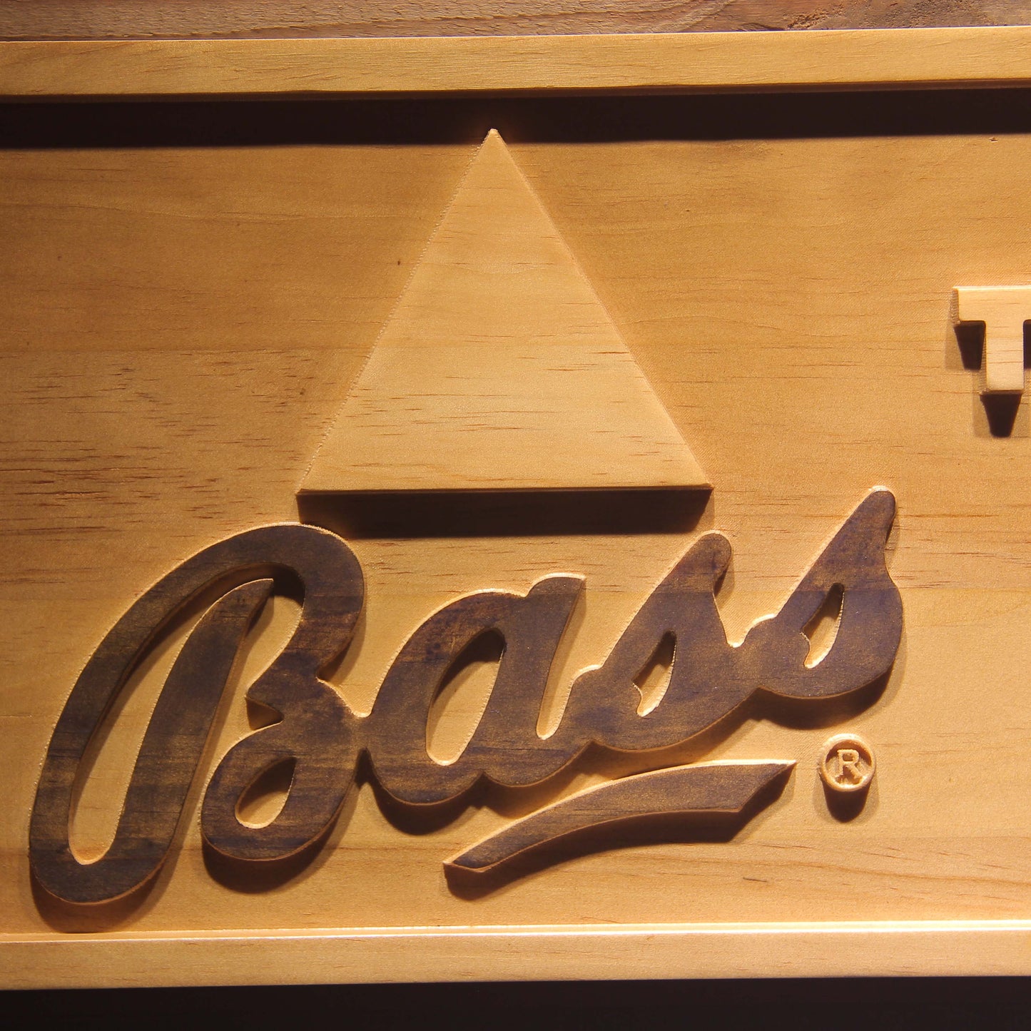 Bass Pale Ale 3D Wooden Signs by Woody Signs Co. - Handmade Crafted Unique Wooden Creative