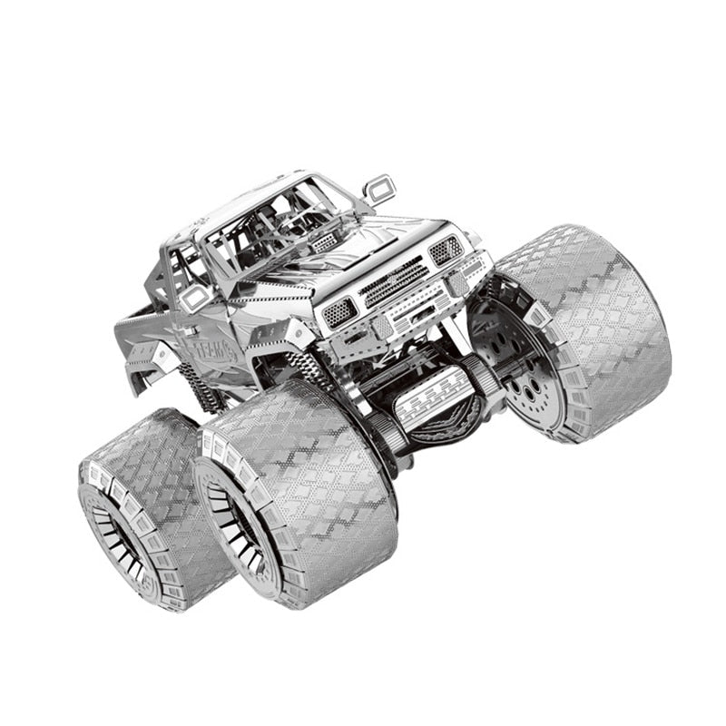 3D Metal model kit OFF-ROADER AUTO Wrangler Model DIY 3D puzzle car toys by Woody Signs Co. - Handmade Crafted Unique Wooden Creative