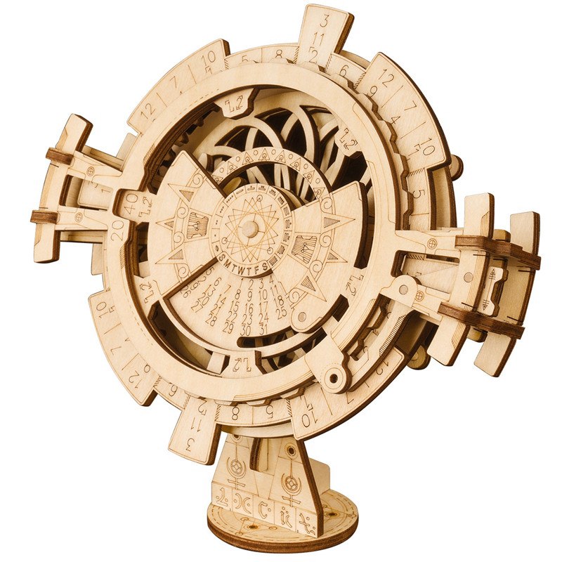 6 Kinds DIY Gear Drive Wooden Mechanical Assembly Gift for Teens LGLK by Woody Signs Co. - Handmade Crafted Unique Wooden Creative