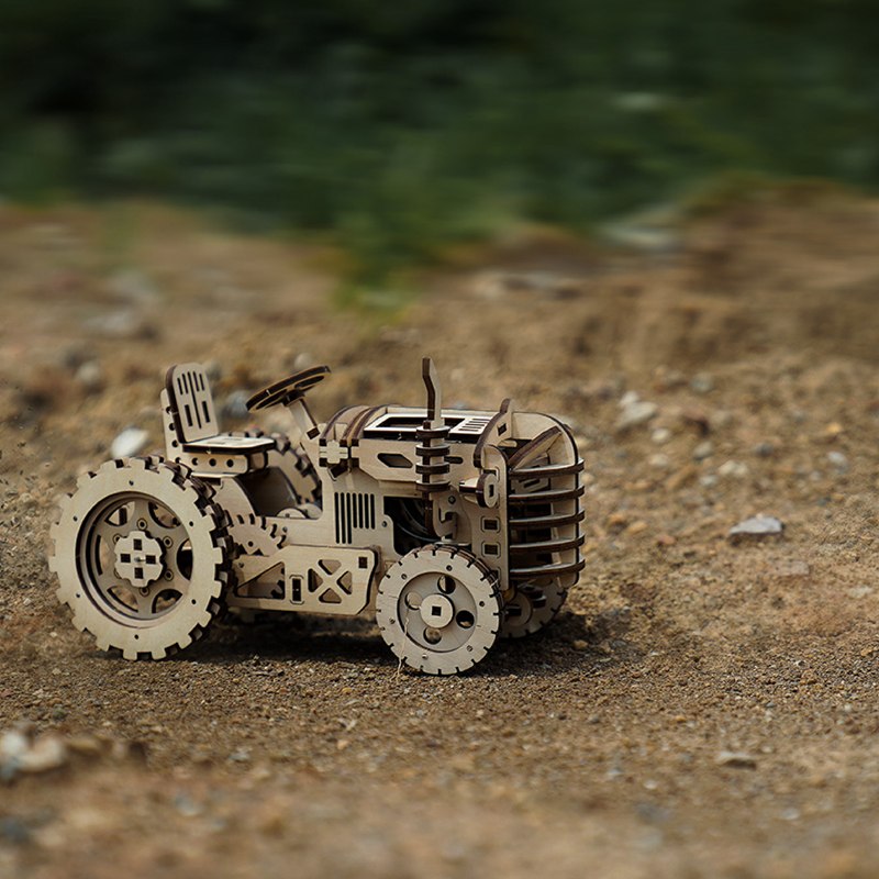6 Kinds DIY Gear Drive Wooden Mechanical Assembly Gift for Teens LGLK by Woody Signs Co. - Handmade Crafted Unique Wooden Creative