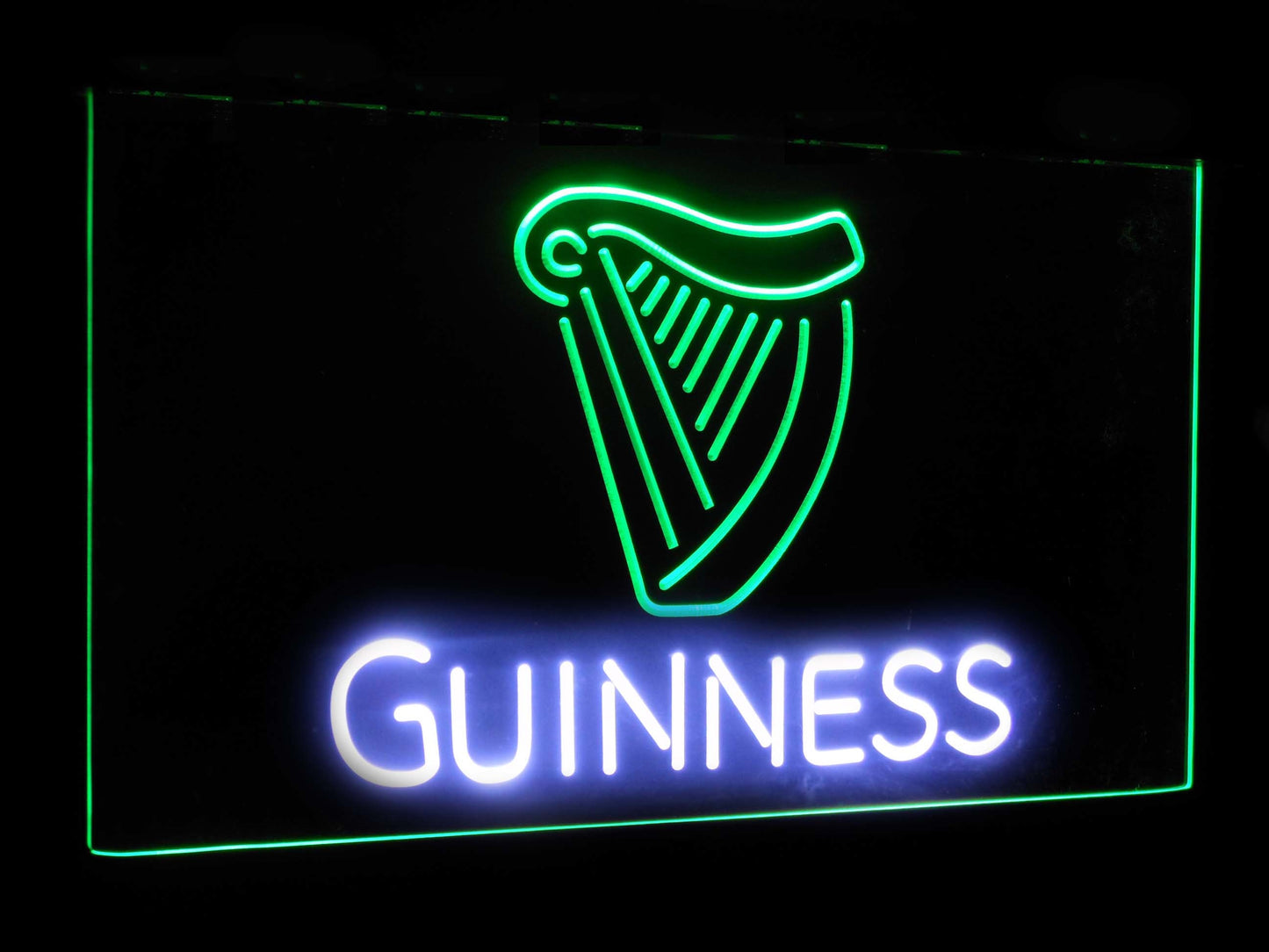 Guinness Ale Bar Decoration Gift Dual Color Led Neon Light Signs st6-a2002 by Woody Signs Co. - Handmade Crafted Unique Wooden Creative