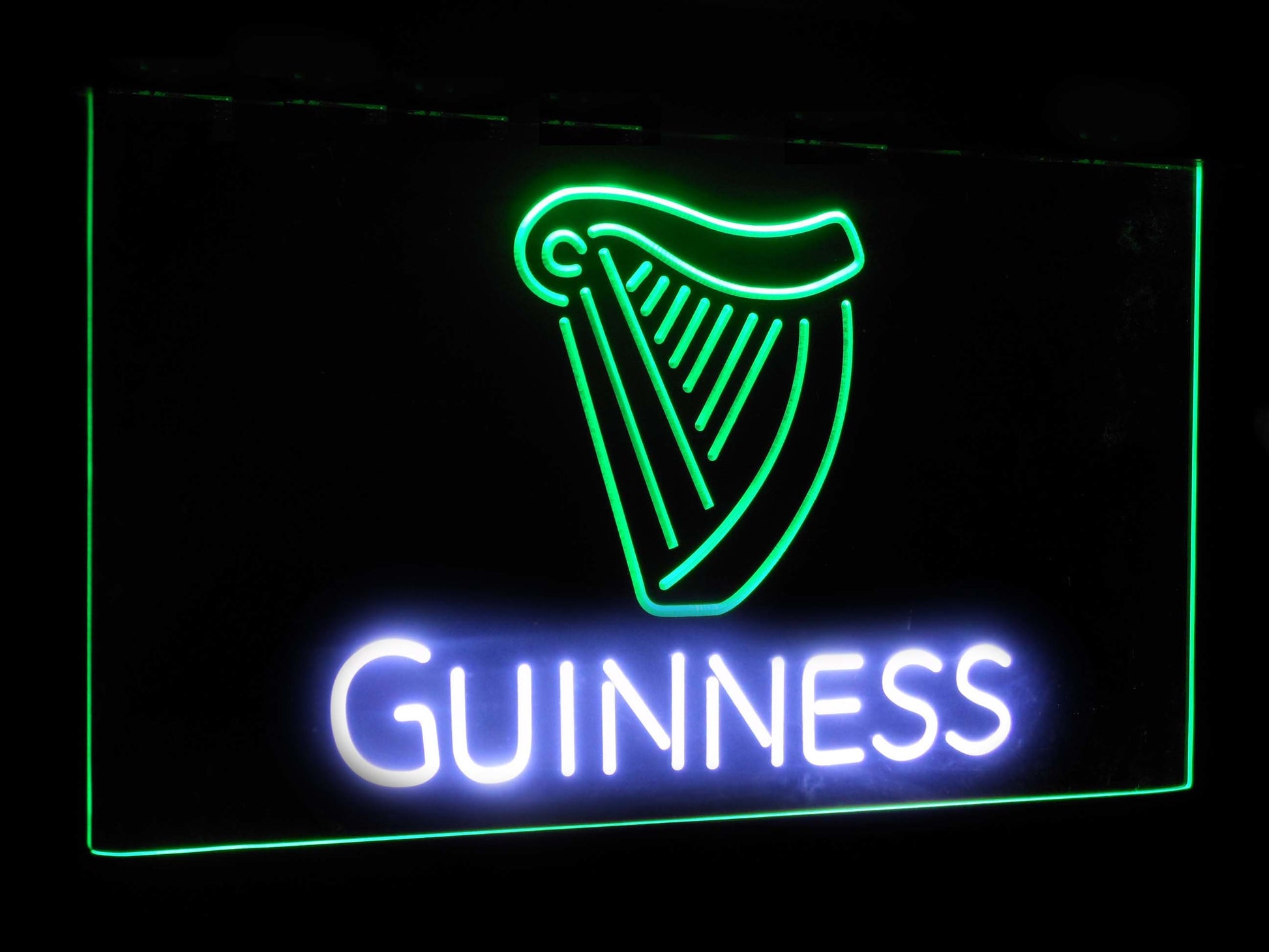 Guinness Ale  Bar Decoration Gift Dual Color Led Neon Light Signs st6-a2002 by Woody Signs Co. - Handmade Crafted Unique Wooden Creative