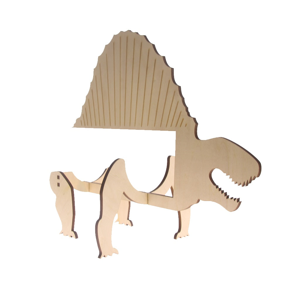 Wooden Dinosaur Rack Dimetroden Bottle Holder Modern Storage Minimalist Novelty Gift Idea For Lover by Woody Signs Co. - Handmade Crafted Unique Wooden Creative