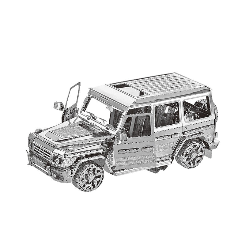 3D Metal model kit 1:50 BZS G500 Off-road vehicle Model DIY 3D for adul by Woody Signs Co. - Handmade Crafted Unique Wooden Creative
