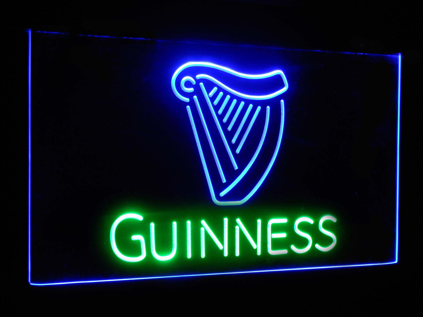 Guinness Ale Bar Decoration Gift Dual Color Led Neon Light Signs st6-a2002 by Woody Signs Co. - Handmade Crafted Unique Wooden Creative